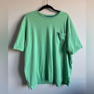 Tommy Bahama Relax Mint Green Men's Pocket T-Shirt- 100% Pima Cotton